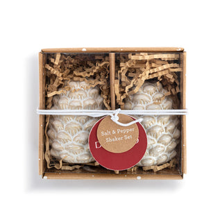 Pine Ceramic Salt & Pepper  Shakers