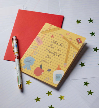 Thankful for Teacher Card