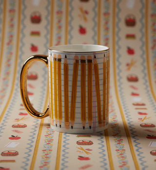 Pencils Porcelain Mug