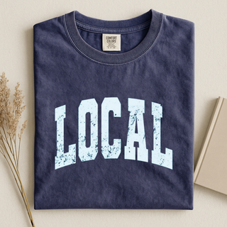 Local Distressed Graphic Shirt