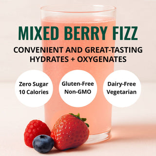 Boost Oxygen BiCarb Hydration Mix | Mixed Berry, 6 Pack