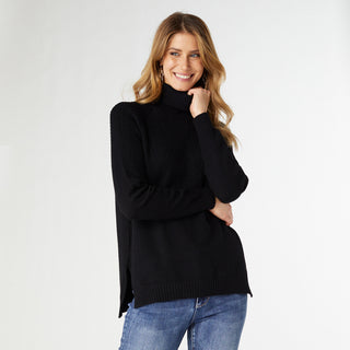 Dafne Cable Accent Sweater