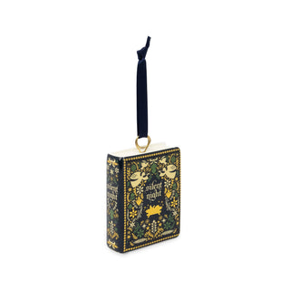 Ceramic Book Ornament, Silent Night