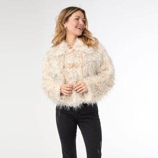 Gianna Hairy Faux Fur Jacket