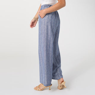Andrea Textured Pant with Pockets