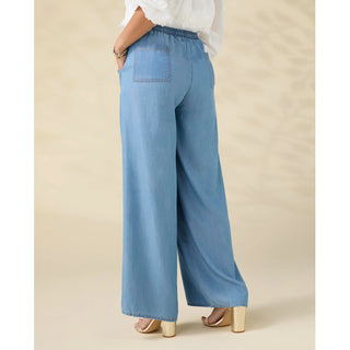 Khloe Chambray Pant with Pockets
