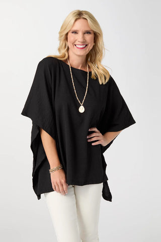 Gabriella Textured Poncho