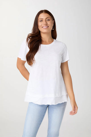 Milla Short Sleeve Tier Bottom Top