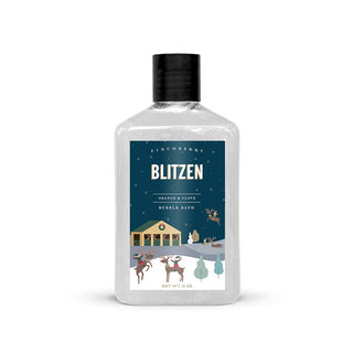 Blitzen Holiday Scented Organic Chemical Free Bubble Bath