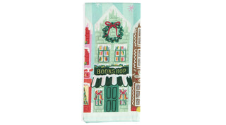 Holiday Shoppes Christmas Tea Towel