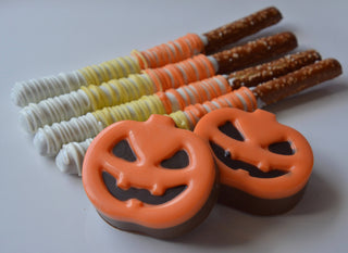 Halloween and Fall Chocolate Covered Pretzels (2 pack)