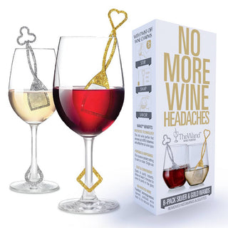 The Wand™ Wine Purifier 8-Pack, Silver & Gold