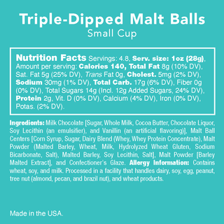 Triple-Dipped Chocolate Malt Balls