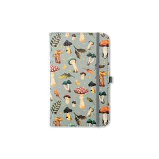 Mushroom Garden Refillable Hardcover Notebook
