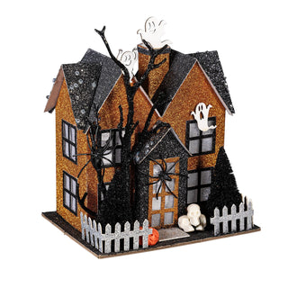 Orange Sparkle Haunted House