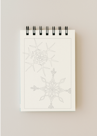A little bit of christmas - mini watercoloring book