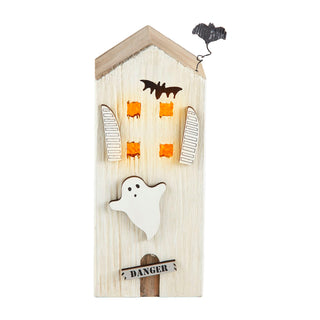 LED Wood Haunted House