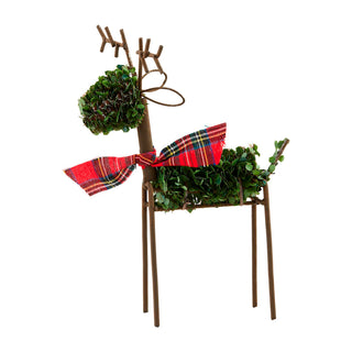 Boxwood Reindeer Sitter