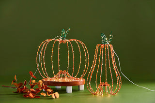 Lit Wire Pumpkin