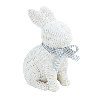 Wicker Resin Bunny