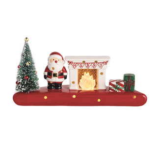 Large Santa LED Sitter