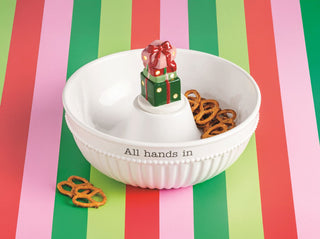 LED Christmas Present Sitter