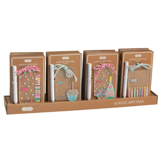 Acrylic Birthday Tags