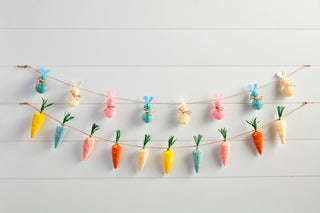 Easter Bottle Brush Garland