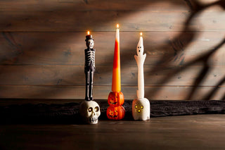 LED Halloween Taper Holder