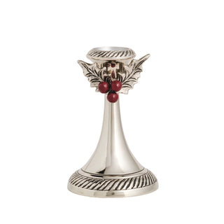 Holly Candlestick Holder