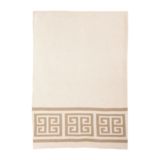 Trim Pattern Greek Key Blanket