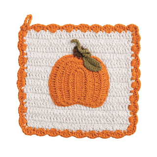 Pumpkin Potholder