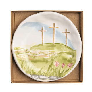 Triple Cross Trinket Dish