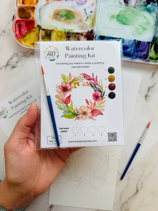 Fall Wreath Watercolor Kit