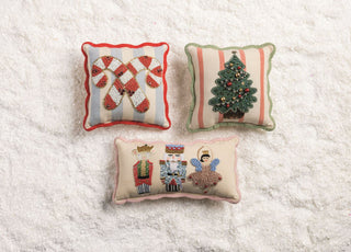 Christmas Beaded Pillow