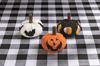Halloween Beaded Pumpkin