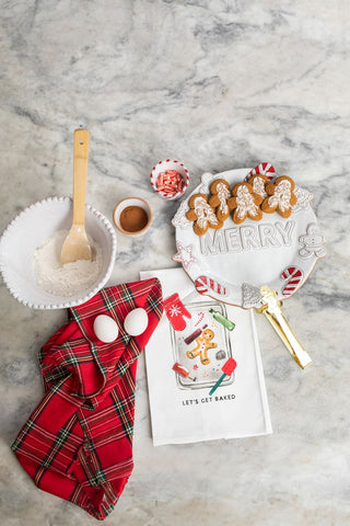 Christmas Gingerbread Man Towel