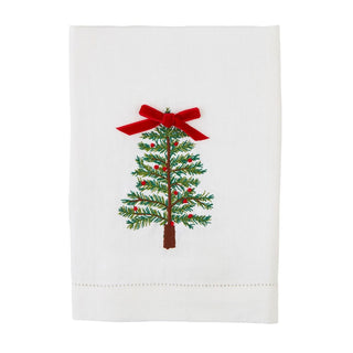 Embroidered Christmas Towel