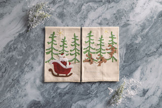 Santa Applique Towel