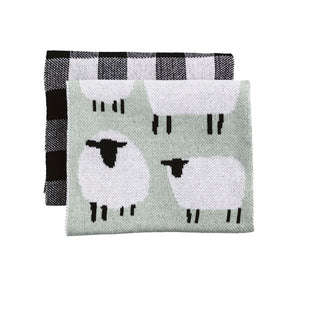 Sheep Farm Knit Towel