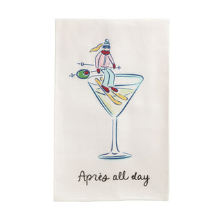 Ski Cocktail Towel