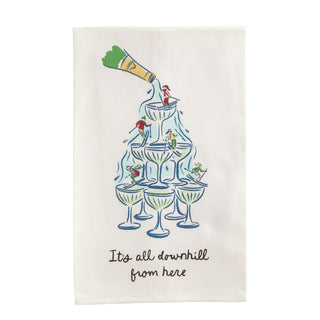 Ski Cocktail Towel