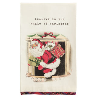 Christmas Scene Printed Towel