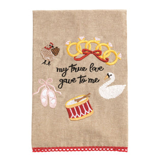 Christmas Embroidery Towel