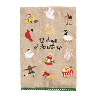 Christmas Embroidery Towel