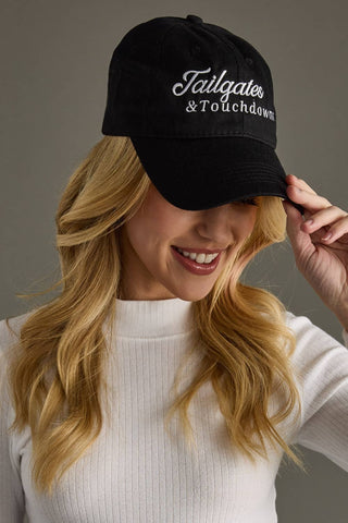 Black Tailgates & Touchdowns Baseball Hat