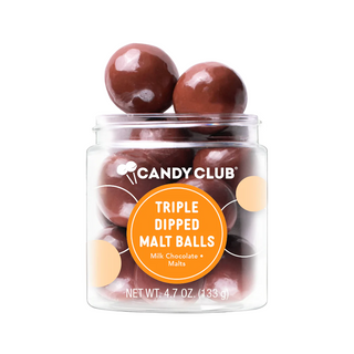 Triple-Dipped Chocolate Malt Balls