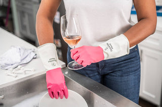 Reusable Cleaning Gloves - Pink