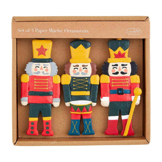 Paper Mache Nutcracker Ornament