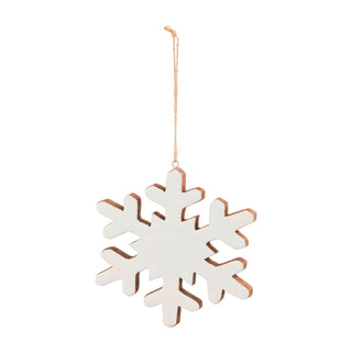 Enamel Snowflake Ornament